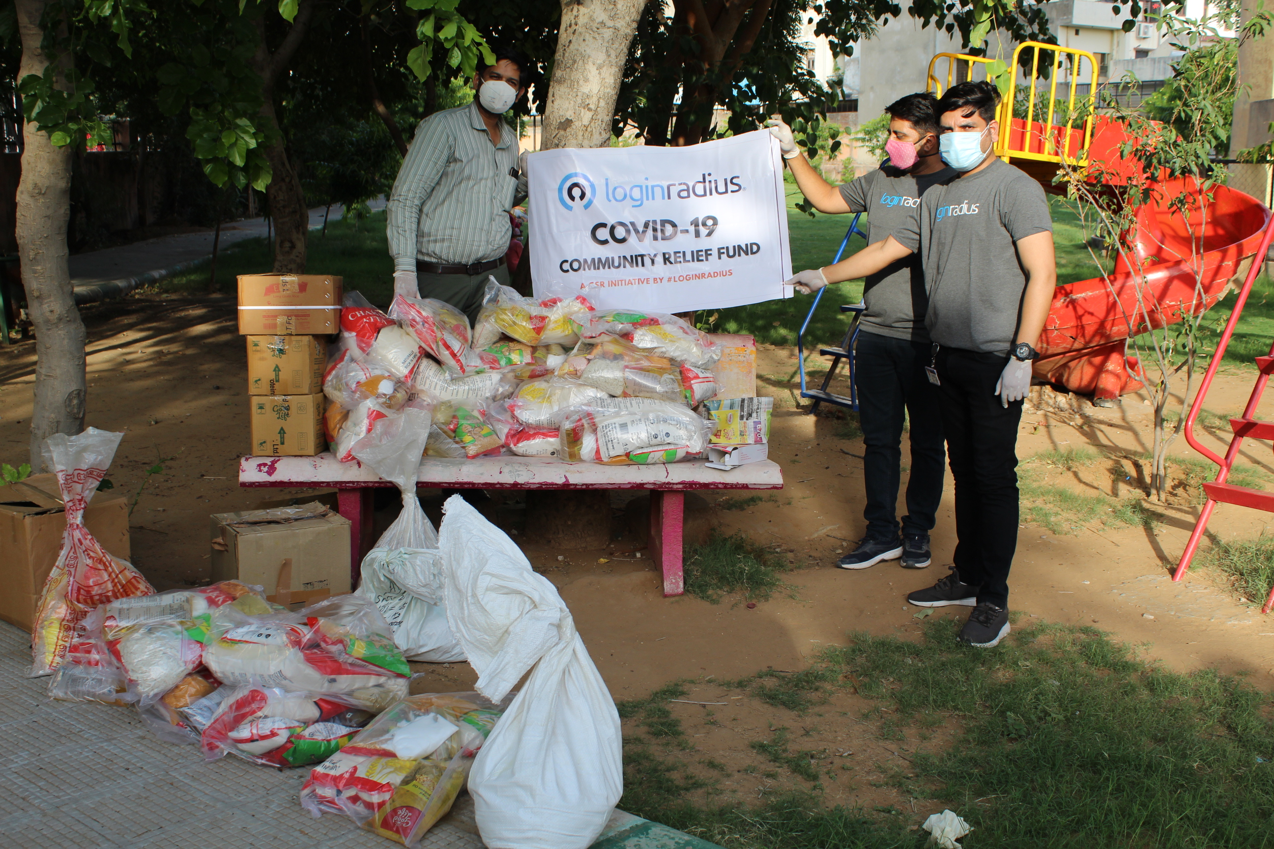 Ration Distribution Drive
